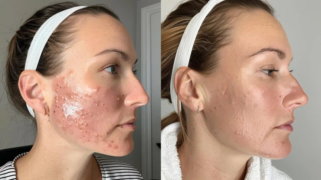 مراقبت های قبل از درمان جای اکنه