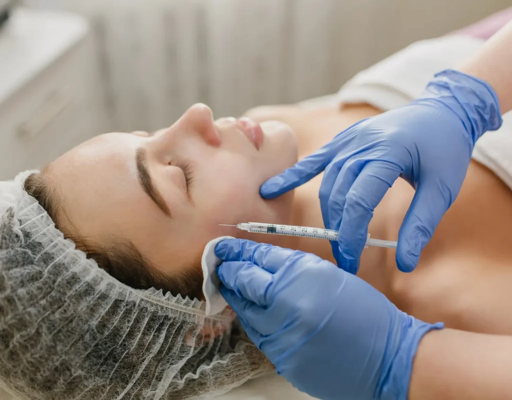 نواحی قابل تزریق مزوژل